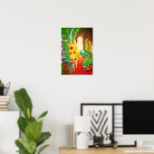Poster Après une longue journée de surf (Bureau à domicile)