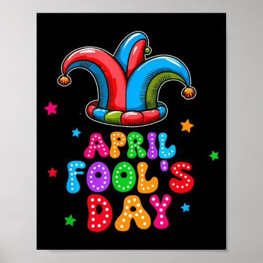 Poster April Fool's Day April 1st Prank Joke Funny Gift (Devant)