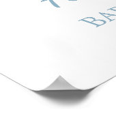 Poster April Shower Bring May Flowers Shower Welcome Sign (Coin)