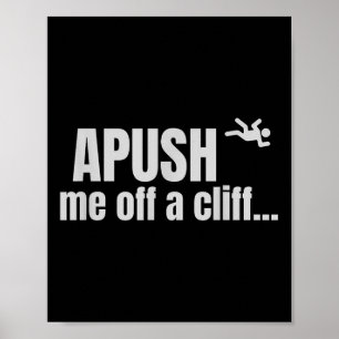 Poster Apush Me Hors De Cliff Ap Examen Test Pour Les Étu