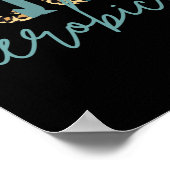 Poster Aqua Aerobics Empreinte Cheetah Aqua aérobic cadea (Coin)