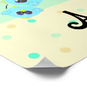 Poster Aqua Baby Bird (Coin)