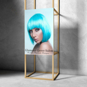 Poster Aqua Chic Salon