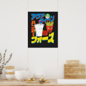 Poster Aqua n Hunger Force Comique Japonaise (Cuisine)