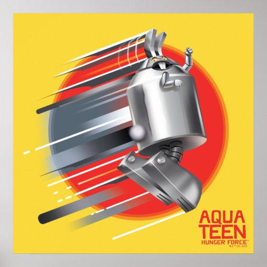 Poster Aqua Teen Hunger Force Rabbot (Devant)