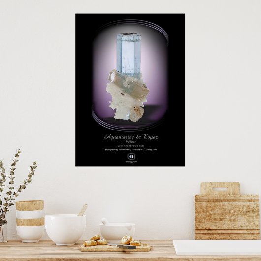 POSTER AQUA & TOPAZ (Cuisine)