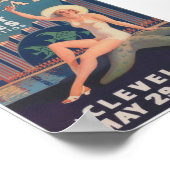 Poster Aquacade, Grands Lacs, Publicité Vintage (Coin)