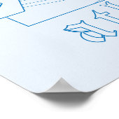 Poster Aquaman - Atlantis Surf Club (Coin)