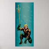 Poster Aquaman Crouching (Devant)