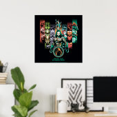 Poster Aquaman | Graphique d'Atlanteans "Unite The Kingdo (Bureau à domicile)