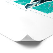 Poster Aquaman | Modernist Aquaman & Black Manta Graphic (Coin)