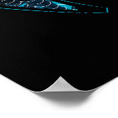 Poster Aquaman | Voir par Aquaman Logo Ocean Graphic (Coin)