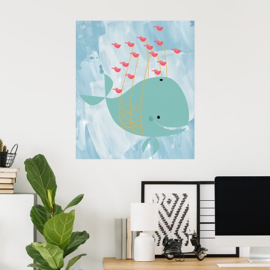 Poster Aquarelle (Bureau à domicile)