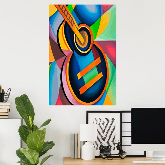 Poster Aquarelle (Bureau à domicile)