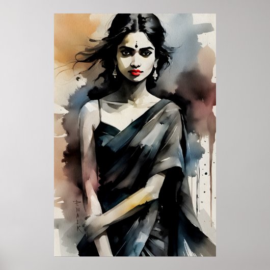 Poster aquarelle (Devant)