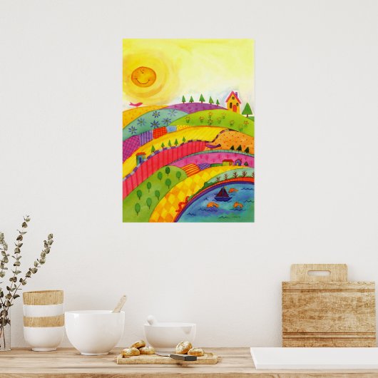 Poster aquarelle (Cuisine)