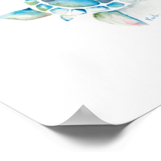 Poster Aquarelle (Coin)