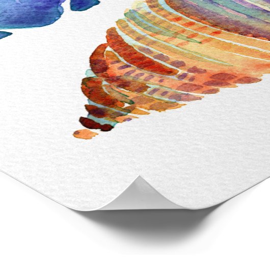 Poster Aquarelle (Coin)