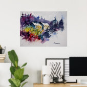 Poster aquarelle 231207 (Bureau à domicile)