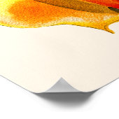 Poster Aquarelle à fleurs de calla (Coin)