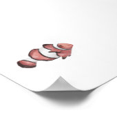 Poster Aquarelle à queue jaunâtre (Coin)