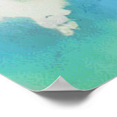 Poster Aquarelle Abstraite Design d'intérieur de plusieur (Coin)