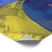 Poster Aquarelle Abstraite Design d'intérieur de plusieur (Coin)