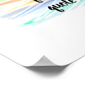 Poster aquarelle abstraite moderne ajouter votre devis (Coin)