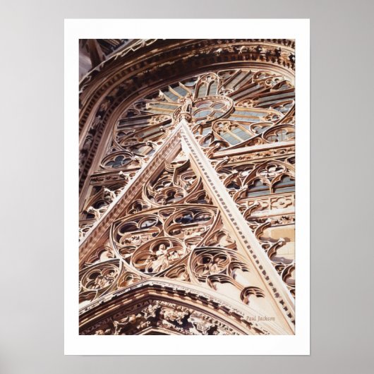 Poster Aquarelle "Allure" Church Architecture (Devant)