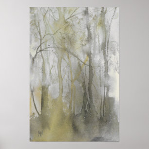 Poster Aquarelle Amber Wilds Imprimer Abstrait
