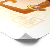 Poster Aquarelle Année du Rat, Scholar (Coin)