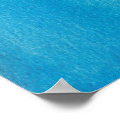 Poster Aquarelle 'Aqua Blush Abstrait' (Coin)