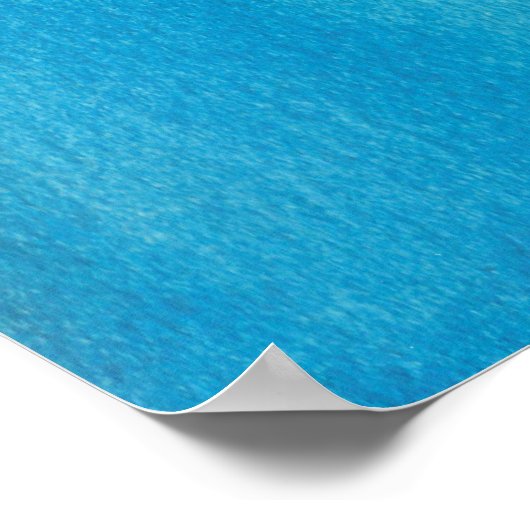 Poster Aquarelle 'Aqua Blush Abstrait' (Coin)