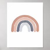 Poster Aquarelle Arc-en-ciel Genre Neutre Nourriture Post (Devant)