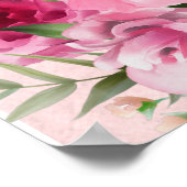 Poster Aquarelle Ballerina et Unicornes (Coin)