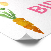 Poster Aquarelle Barnyard Farm à thème Anniversaire Poste (Coin)