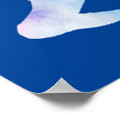 Poster Aquarelle Bigfoot (Coin)