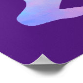 Poster Aquarelle Bigfoot (Coin)