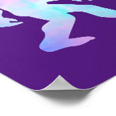 Poster Aquarelle Bigfoot (Coin)