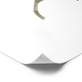 Poster Aquarelle Blueberries Botanique (Coin)