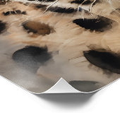 Poster Aquarelle Cheetah no 10 (Coin)