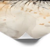 Poster Aquarelle Cheetah no 6 (Coin)