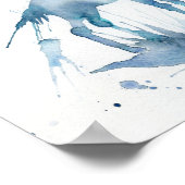 Poster Aquarelle Cheval Abstrait et peinture de poulain (Coin)