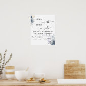 Poster Aquarelle Choisissez Un Siège Sur L'Un Des Deux Cô (Cuisine)