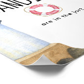 Poster Aquarelle - Combien de bonbons (Coin)