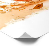 Poster Aquarelle Comique Chien et Hérisson Rencontre (Coin)