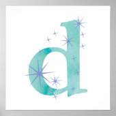 Poster Aquarelle D (Devant)