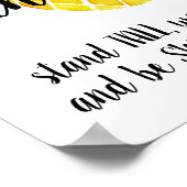 Poster Aquarelle d'ananas haute porte une couronne (Coin)