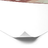 Poster Aquarelle d'arche de Noé (Coin)