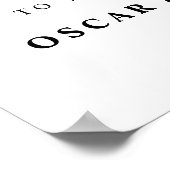 Poster Aquarelle d'automne moderne Citrouilles & Fleurs (Coin)